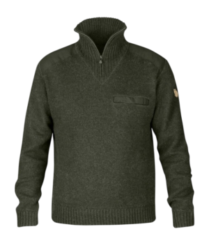 FjallRaven Koster Sweater men's sweater - Deep Forest
