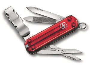 93. Victorinox NailClip 580 Rood zakmes