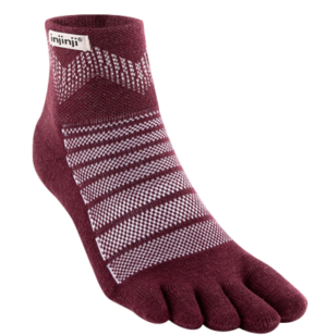 injinji Outdoor/MW/MC/Wool/SLA - Garnet