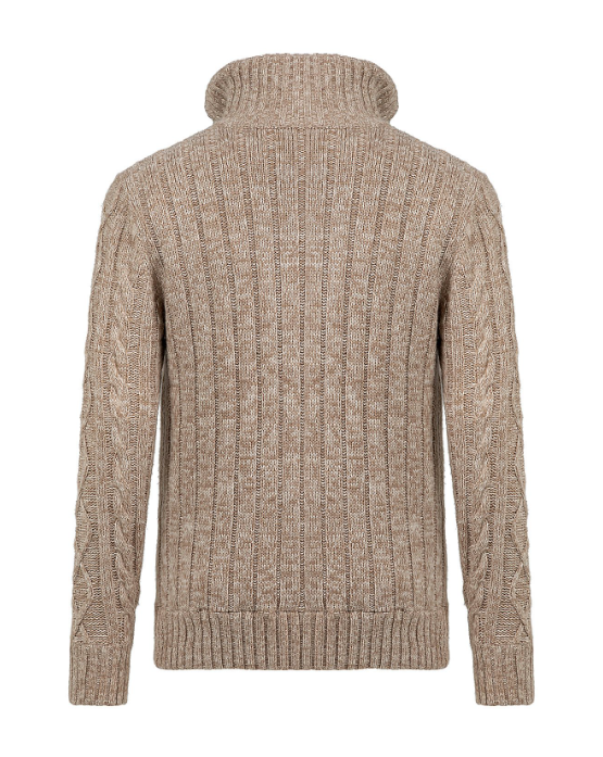 LifeLine Morgan 2 Mens Knit Full Zip - Image 4