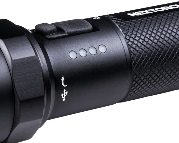 Nextorch P80 LED 1300 Lumen USB flashlight - Image 6