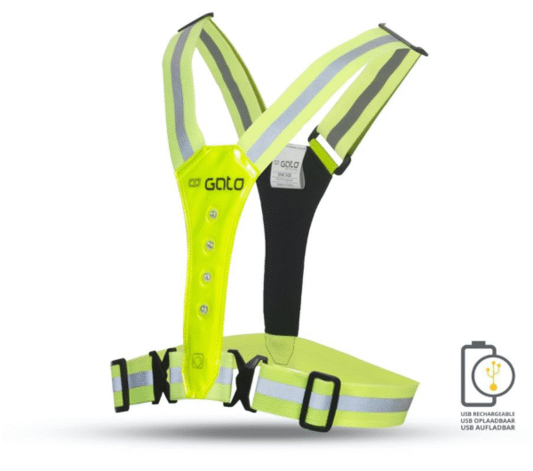 Gato sports LED USB sport vest - Image 4