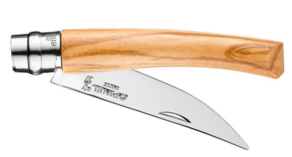 Opinel N08, Opinel Effilé, RVS/olijf, box - Image 4