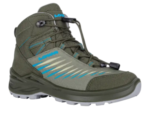 Lowa Zirrox II GTX Mid Junior kids hiking shoes - Olive/Sky