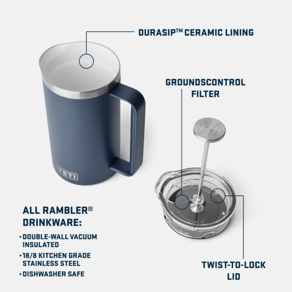 Yeti Rambler French Press 34 OZ - Image 6