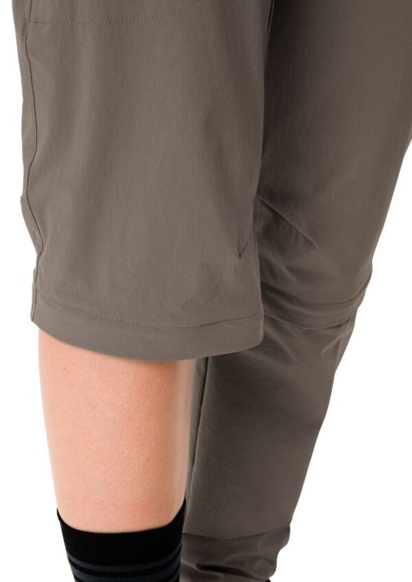 Vaude Farley Stretch Capri T-Zip trousers III women's trousers - Image 13
