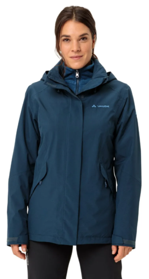 Vaude Wo Rosemoor 3in1 Jacket II women's jacket - Dark Sea