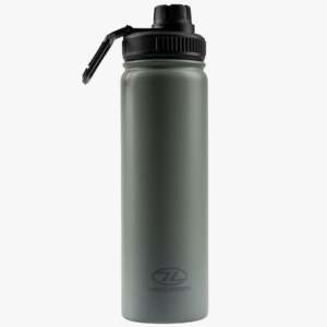 Highlander Glug Insulated Bottle - Charcoal