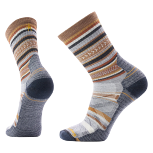 Smartwool Hike Light Cushion Panorama Crew Socks Hike sokken - Light Gray