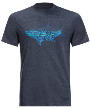 Jack Wolfskin Ocean Life T herenshirt - Night Blue