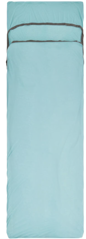 Sea to Summit Comfort Blend Sleeping Bag Liner With Pillow Sleeve - Blue