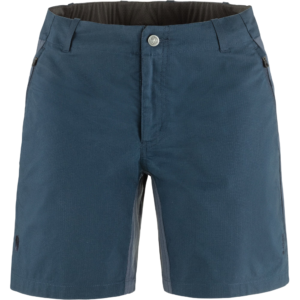 FjallRaven Hoja Hybrid Shorts damesbroek - Navy