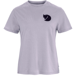 FjallRaven Fox Boxy Logo Tee damesshirt - Lavender Mist