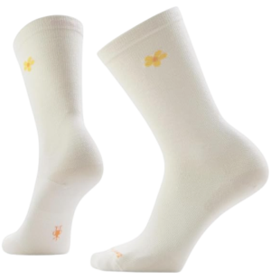 Smartwool Women's Everyday Groovy Bloom Crew Socks Everyday damessokken - Natural