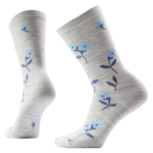 Smartwool Women's Everyday Garden Gala Crew Socks Everyday damessokken - Ash