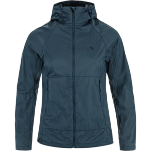 FjallRaven Keb Latt Wind Jacket damesjas - Mountain Blue