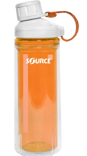 Source Eco Tritan double wall 0.60 L - Amber Orange