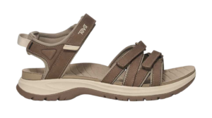 Teva W Tirra Sport Leather damessandaal - Caribou