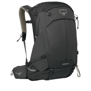 Osprey Stratos 34 backpack - Raven Black