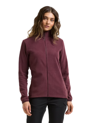 Didriksons Viona WNS Full Zip damesvest - Old rust