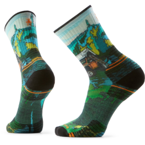 Smartwool Hike Targeted Cushion Trail Trekker Prin sokken - Winter Moss