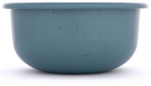 Barebones Enamel Side Bowl - Smokey Blue