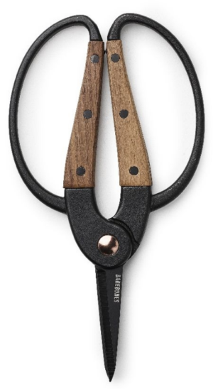 Barebones Garden Scissors Small - Walnut