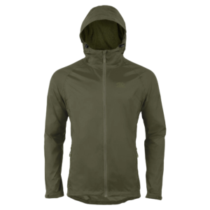 Highlander Stow & Go Packaway raincoat - Olive