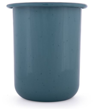 Barebones Enamel Cup - Smokey Blue