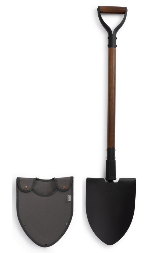 Barebones Folding Shovel with Sheath