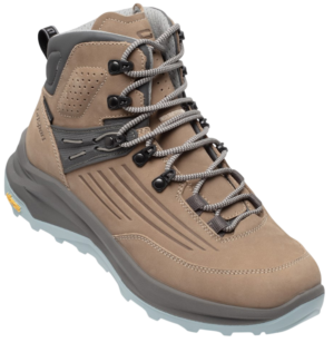 Grisport Outlander Mid dameswandelschoen - Beige/Light BLue