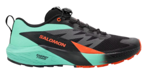 Salomon Sense Ride 5 herenwandelschoen - Black/Bay/Cherry Tomato