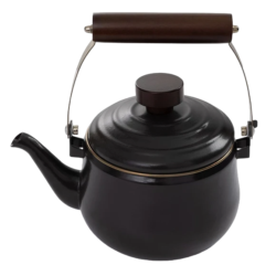 Barebones Enamel Teapot - Thumbnail Image 4