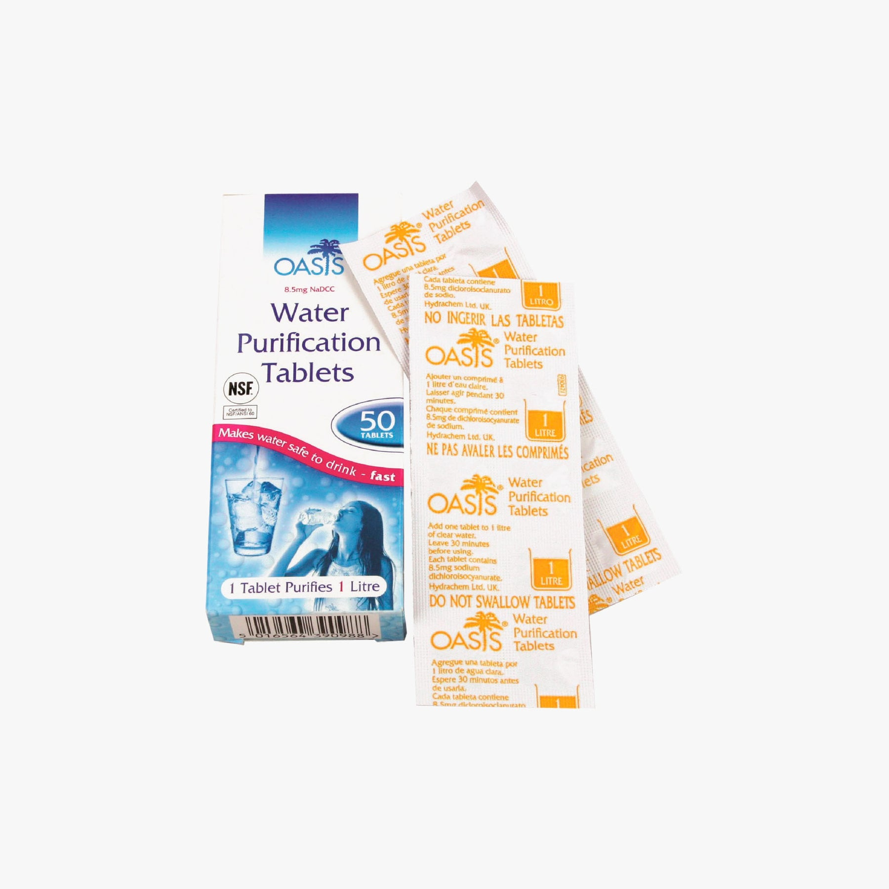 Highlander OASIS Waterpurification tabletten