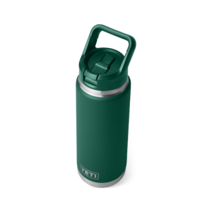Yeti Rambler Colour Straw Bottle 26 oz/ 765 ml - Black Forest Green