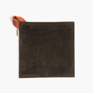 Barebones Suede Oven Mitt & Hot Pad - Black