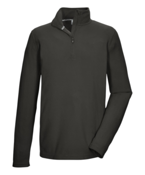 Killtec KSW 100 herenfleeceshirt - Grünanthrazit