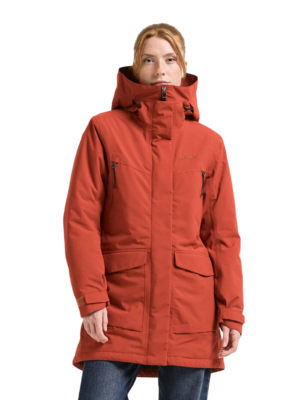 Didriksons Felia WNS Parka - Rust