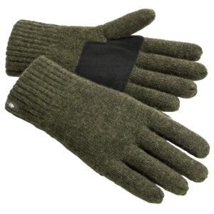 Pinewood Knitted Wool 5-Finger Glove handschoenen - Moss Green Melange