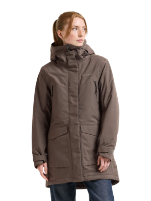 Didriksons Felia WNS Parka - Mocha Brown