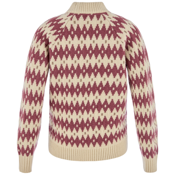 FjallRaven Övik Jacquard Knit damestrui - Image 5