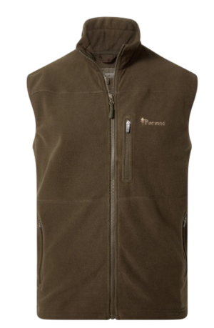 Pinewood Pirsch Fleece herenvest - Hunting Green