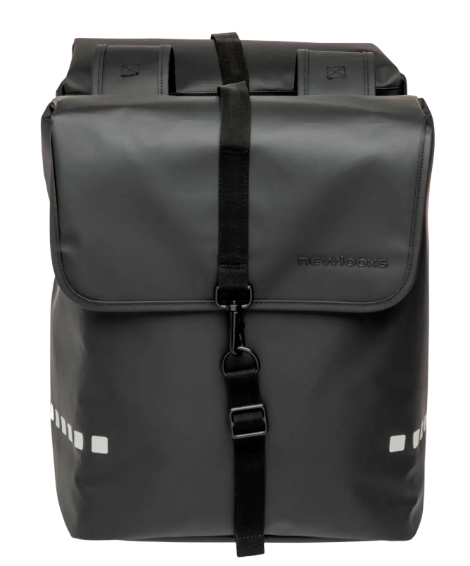 New Looxs fietstas dubbel Odense black 39L - Thumbnail Image 3