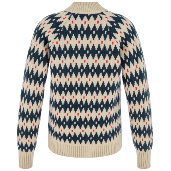 FjallRaven Övik Jacquard Knit damestrui - Image 3
