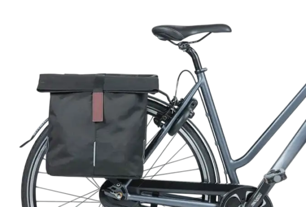Basil fietstas dubbel City zwart 28-32L - Image 5